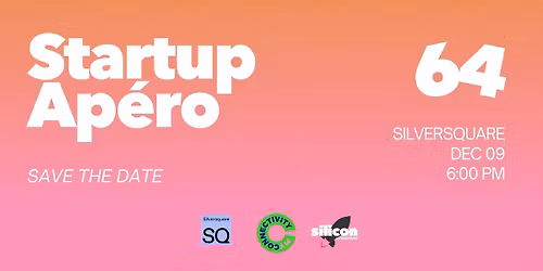 Startup Ap\u00e9ro #54 \u2013 Save the date!