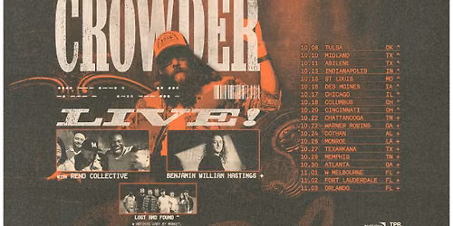 Crowder "LIVE" - Fall 2026 Tour