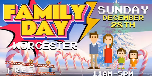 Worcester Freeplay Family Day - Sunday December 28th