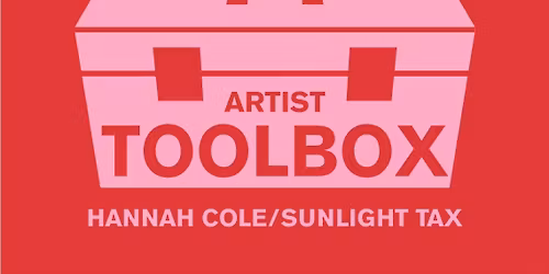 January Artist Toolbox Workshop: Taxes for Artists with Hannah Cole