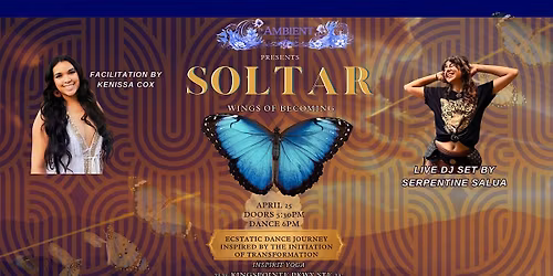 Ecstatic Dance Orlando - Soltar: Wings of Becoming