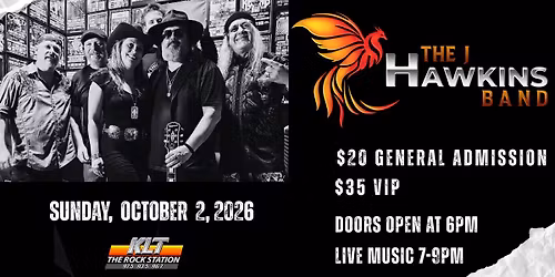 Live Music: J Hawkins Band