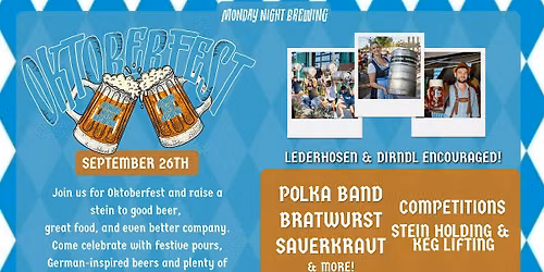 Oktoberfest at Monday Night Brewing Garden Co