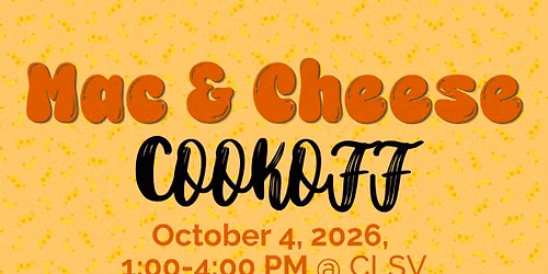 1st Annual Mac & Cheese Cookoff