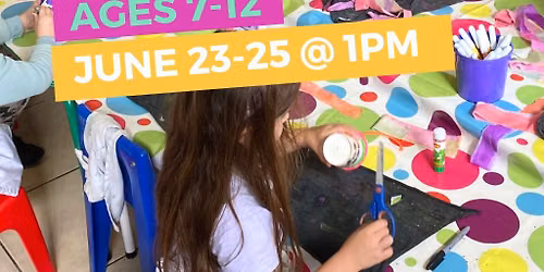Steam-based SUMMER Craft Session #1 (7-12yrs)