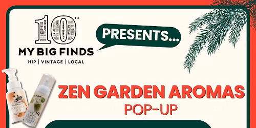 Zen Garden Aromas Pop-Up