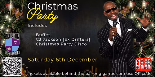 Christmas Party Night - CJ Jackson\u2019s Soulful Christmas Party