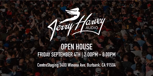 Jerry Harvey Audio: LA Open House
