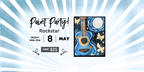 Rockstar Paint Party - All Ages!