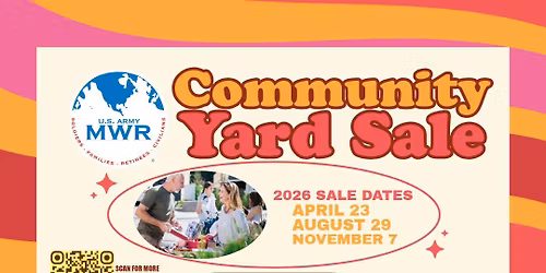 MWR Community Yard Sale