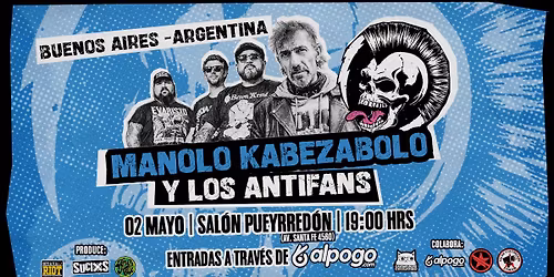 SAB 2\/5 \u2022 Manolo Kabezabolo y los Antifans en Sal\u00f3n Pueyrred\u00f3n