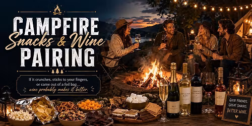 Wine & Camping Snacks Pairing