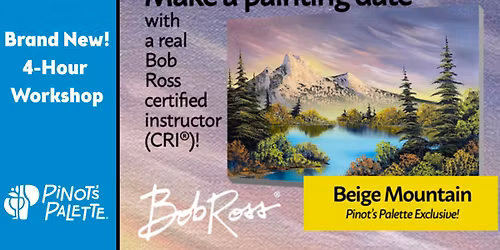 Bob Ross Oil Painting Workshop