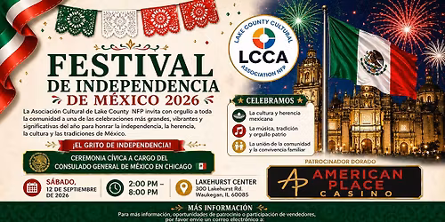 Mexican Independence Festival 2026\ud83c\uddf2\ud83c\uddfd\/Festival Independencia de M\u00e9xico 2026\ud83c\uddf2\ud83c\uddfd