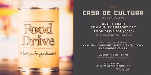 Arts, Crafts & Community Support Day at Casa de Cultura