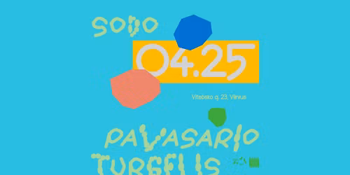 SODO PAVASARIO TURGELIS
