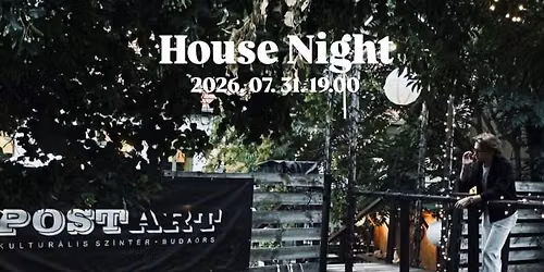 NEMETH - House Society X PostART, \ud83c\udf19 HOUSE NIGHT \ud83c\udf19