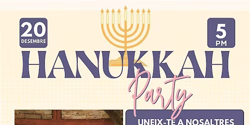 Hanukk\u00e0 Party a Casa Adret