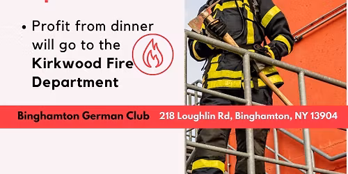 Fundraiser Night: Town Of Kirkwood Fire Dept