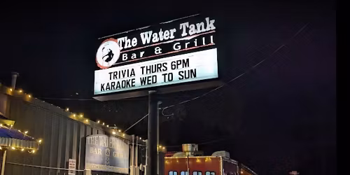 Finally Friday karaoke at the Water Tank!
