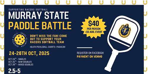 Inaugural Murray State Paddle Battle