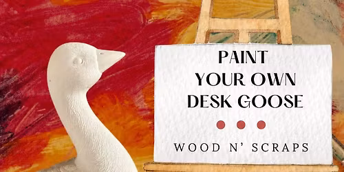 Paint Your Own Desk Goose + Clearance Shopping Event