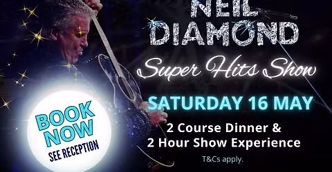 Neil Diamond Super Hits Show at Nambour RSL Club