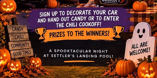 Trunk or Treat & Chili Cookoff