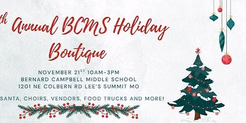 4th Annual BCMS Holiday Boutique 
