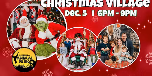Christmas Village 2025 - with Santa and the Grinch