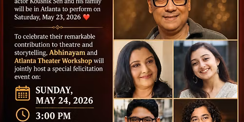 \ud83c\udfad\u2728 A Special Afternoon with Kaushik Sen & Family \u2728\ud83c\udfad