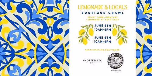 Lemonade & Locals Boutique Crawl