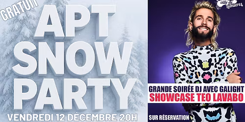APT SNOW PARTY | GRATUIT