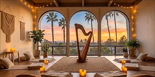 Mother and Baby Harp Sound Bath