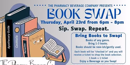Book Swap at The Pharmacy - Poynette!