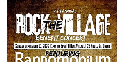Rock the Village w\/ Randomonium Benefit Concert