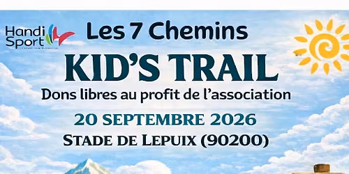 Kid's trail des 7 chemins
