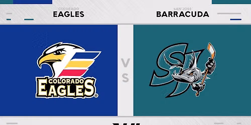 Colorado Eagles at San Jose Barracuda at Tech CU Arena