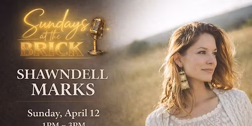 Sundays at the Brick Presents: Shawndell Marks
