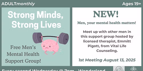 Men's Mental Health: A Support Group for Men