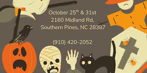 Paint Your Own Pottery-Halloween