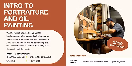 Intro to Portraiture and Oil Painting -  Long Island City, NY