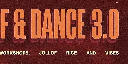 Jollof & Dance 3.0 | Afro Heels and Afro Commercial Dance in Leeds