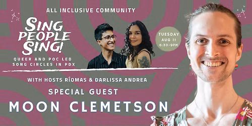 Sing People Sing! All Inclusive with special guest Moon Clemetson