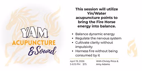 Acupuncture and Sound @ YAM DALLAS
