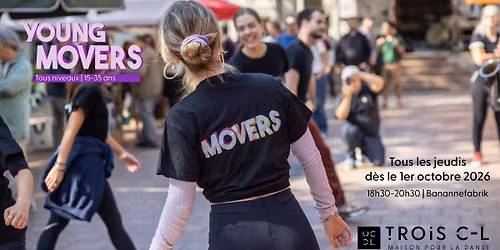 YOUNG MOVERS | Ateliers de danse tous les jeudis