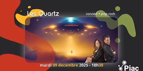 \ud83d\udc8e Les Quartz \ud83d\udc8e Concert Pop Rock \/ Vari\u00e9t\u00e9 fran\u00e7aise