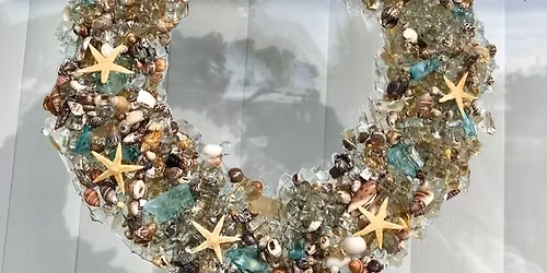 Coastal Glass Wreath