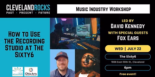 Workshop: How to Use the Recording Studio at The Sixty6