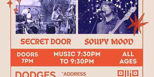 Taurus Season I: Soupy Mood + Secret Door Live @ the Hobart House Concert Collective 